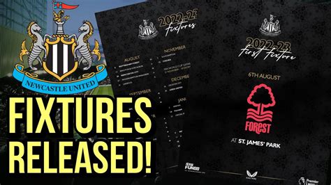 timad newcastle united fixtures